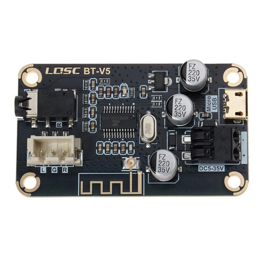 MP3 Bluetooth 5.1 Decoding Board DIY Modified Lossless Car Audio Receiver Module, LQSC BT-V5