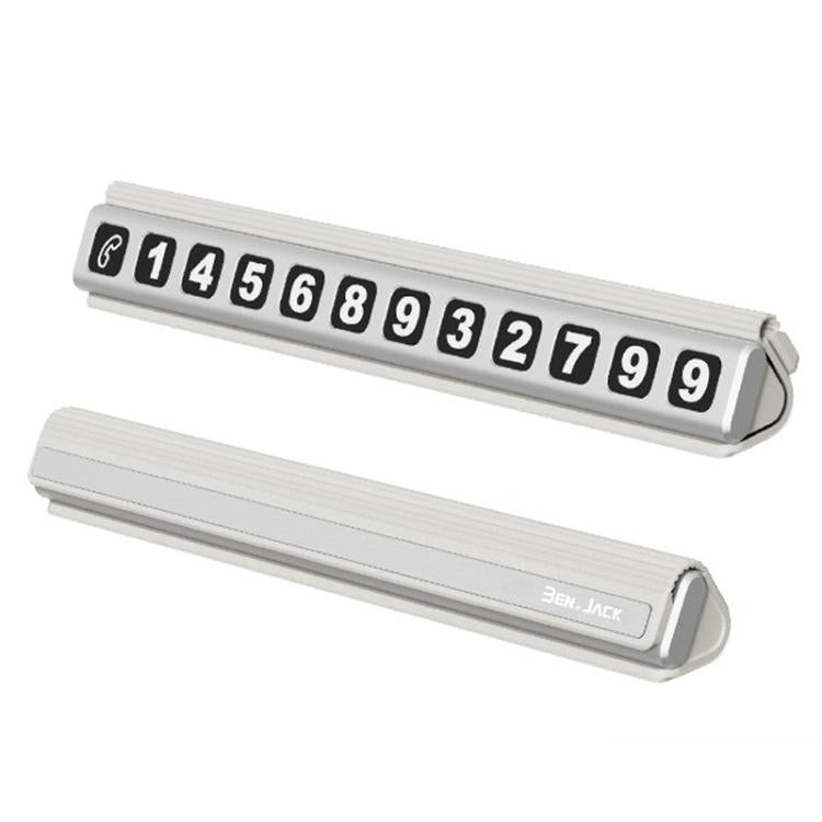 BEN.JACK BAL200621 General Magnetic Silicone Aluminum Alloy Temporary Parking Sign