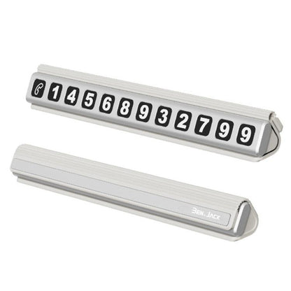 BEN.JACK BAL200621 General Magnetic Silicone Aluminum Alloy Temporary Parking Sign