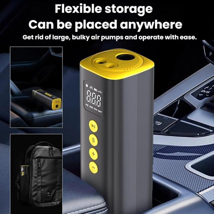 Car Portable Digital Display Electric Wired Air Pump