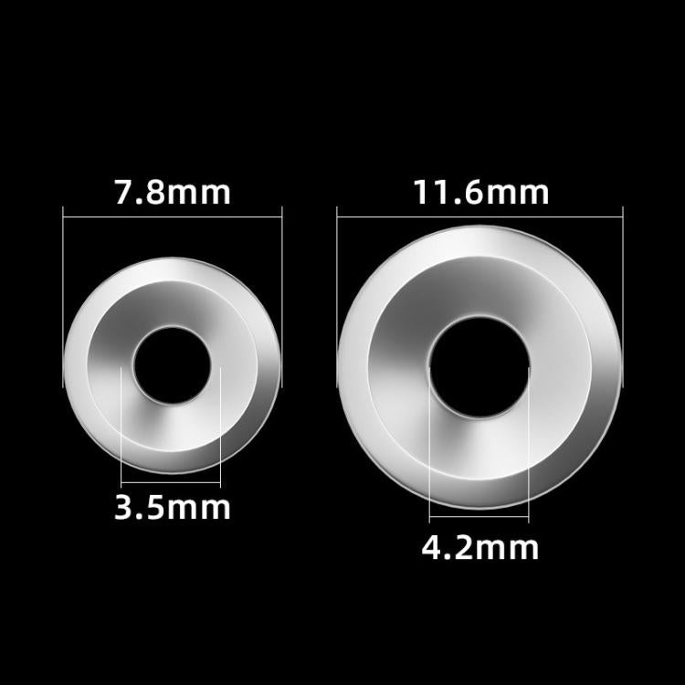 50pcs Fishing Strong Magnetic Sinker Quick Drift Adjustment Bottom Locator, Small