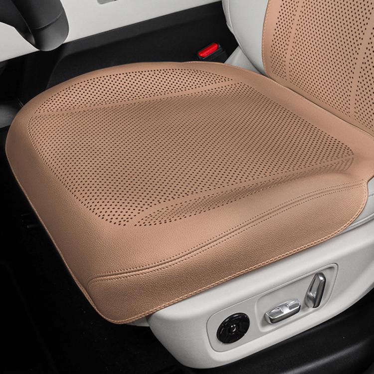 Ventilated Perforated Breathable Car Seat Cushion Universal Back Seat Cover For 5-Seater Cars, Front Seat Cushion Black, Front Seat Cushion Red, Front Seat Cushion Brown, Backrest Cushion Black, Backrest Cushion Red, Backrest Cushion Brown