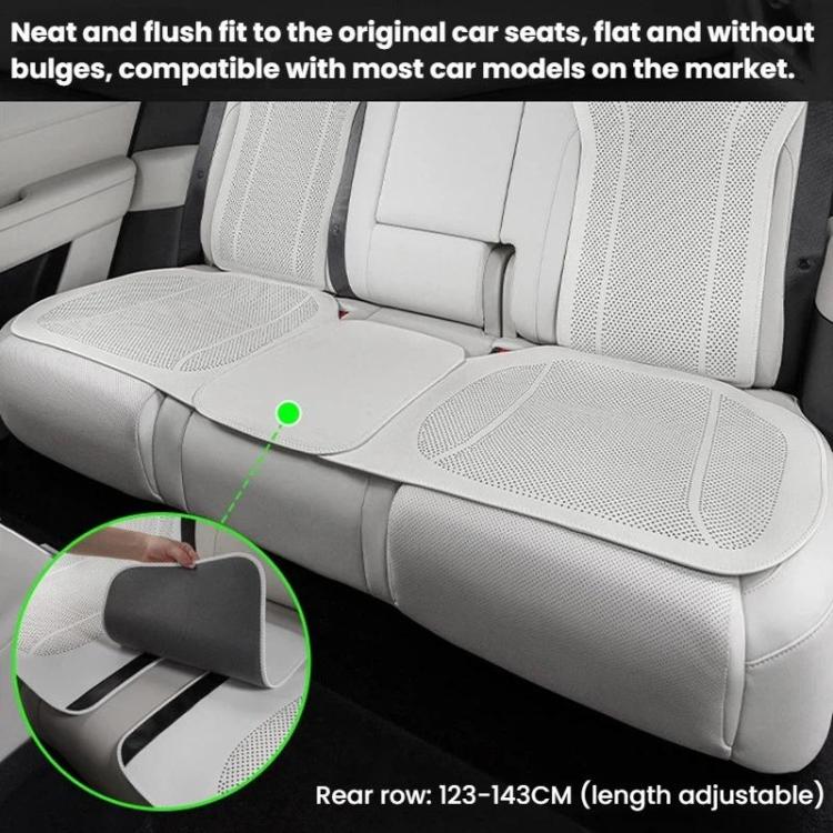 Ventilated Perforated Breathable Car Seat Cushion Universal Back Seat Cover For 5-Seater Cars, Front Seat Cushion Black, Front Seat Cushion Red, Front Seat Cushion Brown, Backrest Cushion Black, Backrest Cushion Red, Backrest Cushion Brown