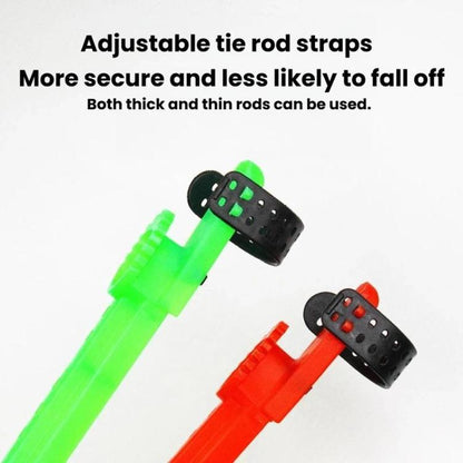 10pcs Fishing Rod Quick Line Retractor Fishing Rod Line Clip Winder
