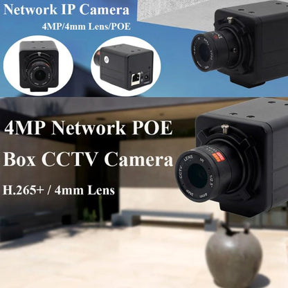 Vanxse 4MP Ultra HD 4mm Lens PoE Network Camera, NX04