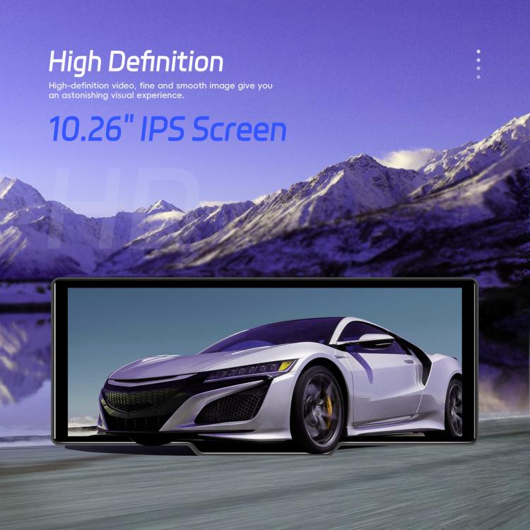 4K HD Car Recorder Car Navigator Carplay Car Center Monitor, A4473
