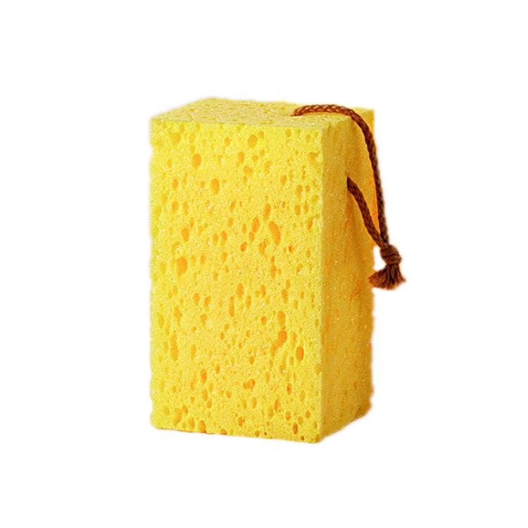 Thickened Car Wash Honeycomb Sponge Car Stain Remover Cleaner, 17x10x8cm English Card, 21x11x8cm English Card