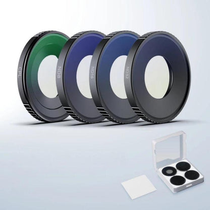 For DJI Osmo Action 6 Camera 4-In-1 Filter Kit CPL/ND8/ND16/ND32 Lens Filters