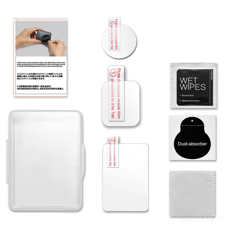 For DJI Osmo Action 6 Tempered Glass Screen Protector HD Clear Lens Film Kit, 1-Pack, 2-Pack