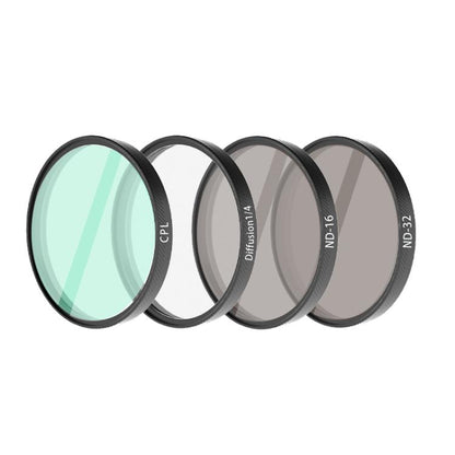 For DJI Osmo Action 6 Camera Lens Filter, ND8, ND16, ND32, ND64, CPL, UV, Diffusion 1/4, CPL+ND16+Diffusion1/4, CPL+ND8+ND16, CPL+ND16+ND32+Diffusion1/4, CPL+ND8+ND16+ND32, CPL+ND8+ND16+ND32+ND64+Diffusion1/4