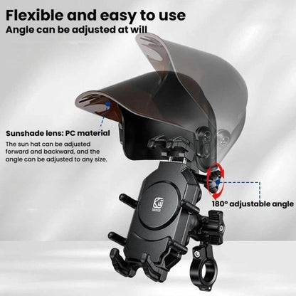 Bike Phone Mount Sun Visor Bike Mount Rainproof Helmet, Kewig ZYM-2