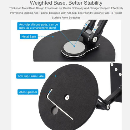 Within 19 Inch Monitor VESA Portable Screen Bracket Multi-Axis Rotation Adjustable, 19 Inch VESA