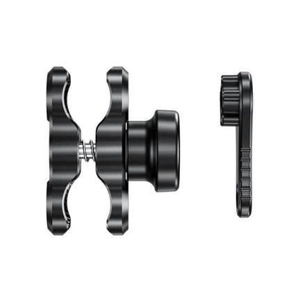 J5 Metal Clamp Arm Anti-Theft Heightening Connecting Rod Phone Mount Height-Extending Accessory, J5 Metal Clamp Arm