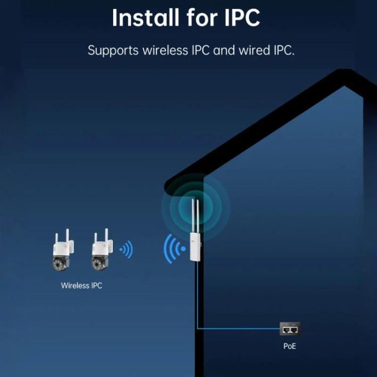 COMFAST Plery R702 Outdoor 4G LTE Wireless Router IP66 Waterproof Universal SIM Support, EU Plug, US Plug, UK Plug, AU Plug