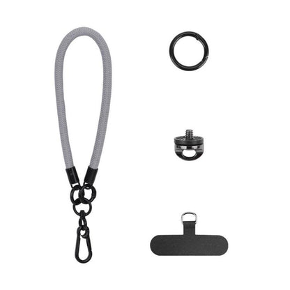 BRDRC Action Camera Anti-Loss Wrist Strap for Action Cameras, DV And Mobile Phones, Black, Gray, Blue, Pink, Yellow, Zebra