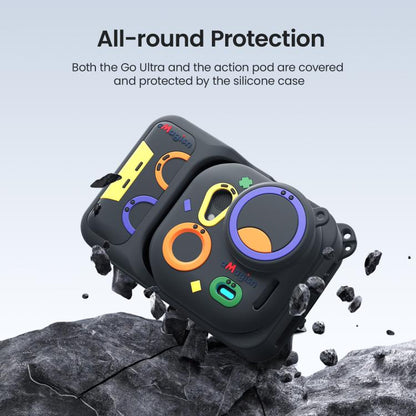 For Insta360 Go Ultra aMagisn Colorful Silicone Case Fun Durable Camera Skin Cover