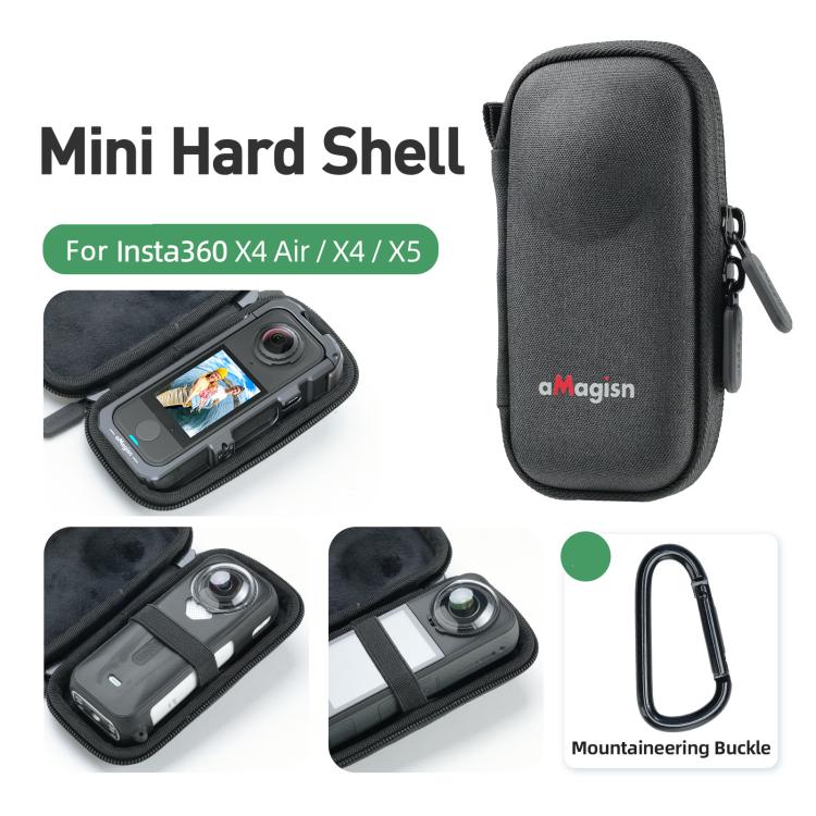 aMagisn Portable Camera Body Case for Insta360 X4 Air/X4/X5 Compact Protective Storage Bag, Storage Bag