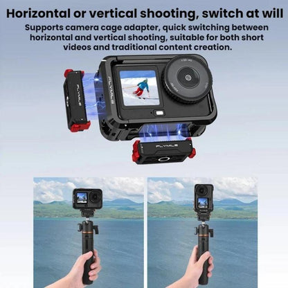 DJI Osmo Action 6 / Nano Flymile Magnetic Quick-Release Base 1/4 Expansion Adapter, For DJI Osmo Action 6 / Nano