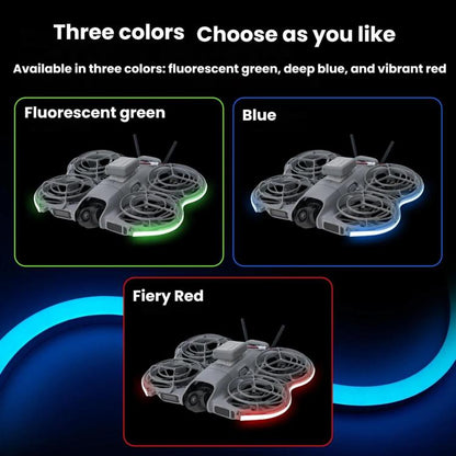 For DJI Neo 2 RCSTQ Luminous Light Strip High Light Night Flying Warning Light Strip