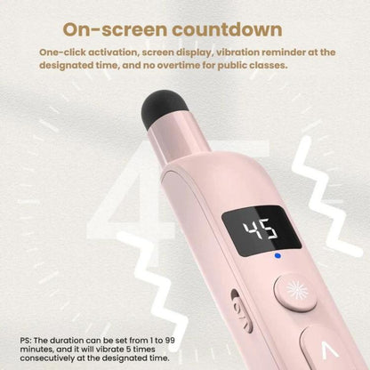 OUBAI T10S Presentation Pointer With Magnifier & Air Mouse, Red Laser, Screen Writing, Timer, Plug & Play