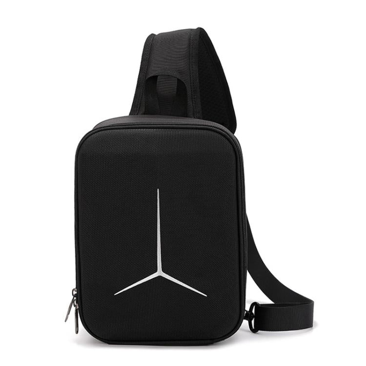 For DJI Neo 2 BKano Outdoor Portable Hard Shell Smooth Fly Kit Organizer Bag Mini Chest Bag, Chest Bag(Black)