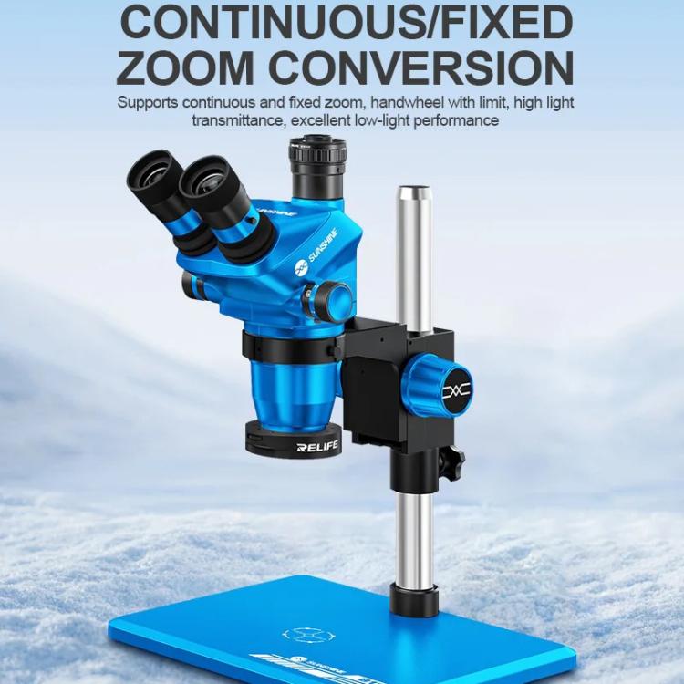 SUNSHINE 71 Ultra-B11 Cell Phone Repair Trinocular Microscope Staggered / Continuous Zoom HD Microscope, SUNSHINE 71 Ultra-B11(Blue), SUNSHINE 71 Ultra-B11(Black Silver)