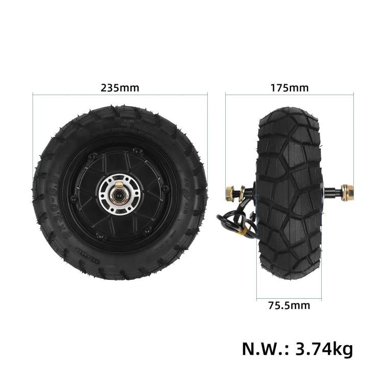 For Kukirin G2 Pro DB AIMITE 9x3.0-5.5 inch Vacuum Motor Tires