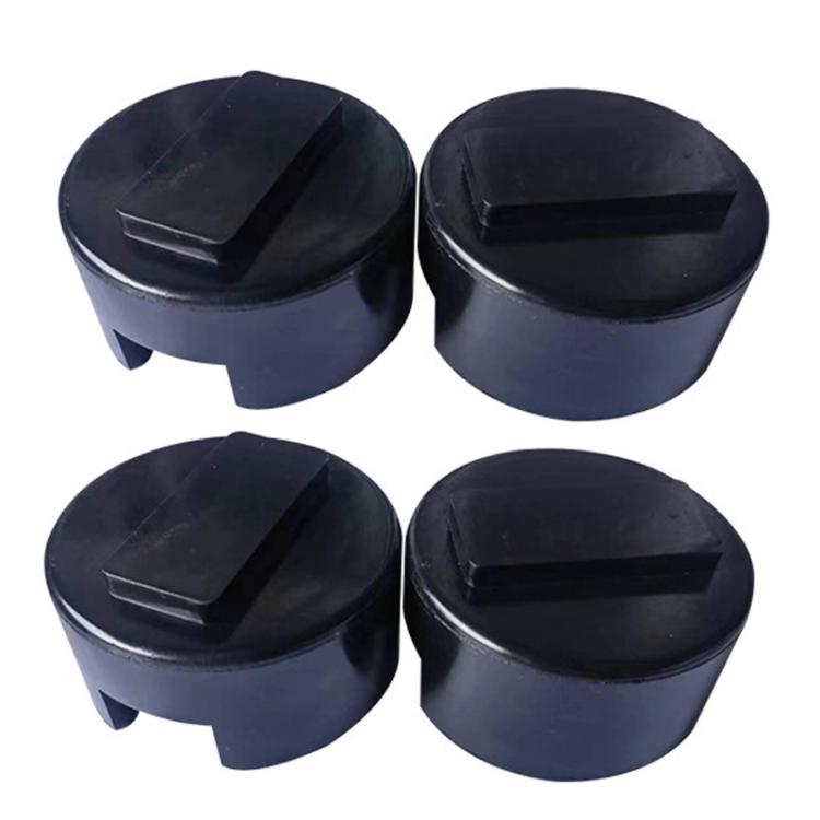 4pcs Automotive Round Rubber Pad Universal Automotive Jack Pad
