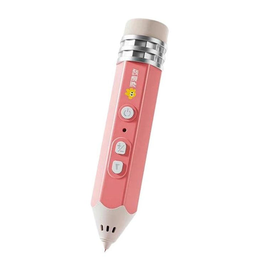 FUNJOY CH415-14 Rechargeable 3D Printing Pen With Indicator Light Kids Low Temperature 3D Stereo Pen, Pink+4 Rolls, Pink+14 Rolls, Blue+4 Rolls, Blue+14 Rolls, Purple+4 Rolls, Purple+14 Rolls