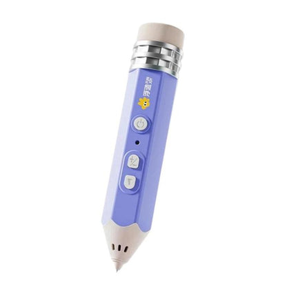 FUNJOY CH415-14 Rechargeable 3D Printing Pen With Indicator Light Kids Low Temperature 3D Stereo Pen, Pink+4 Rolls, Pink+14 Rolls, Blue+4 Rolls, Blue+14 Rolls, Purple+4 Rolls, Purple+14 Rolls