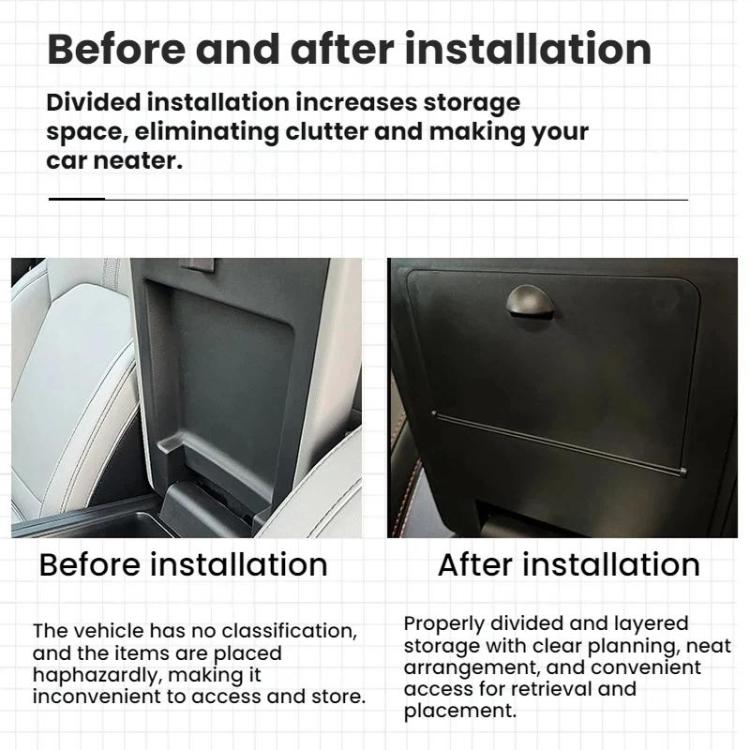 For 2023-2026 Honda Pilot / Ridgeline / Passport Armrest Box Hidden Cover