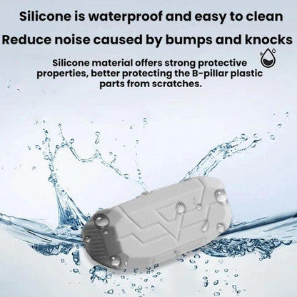 For Leapmotor B10 Silicone Seatbelt Fixing Anti-collision Buckle Protective Cover