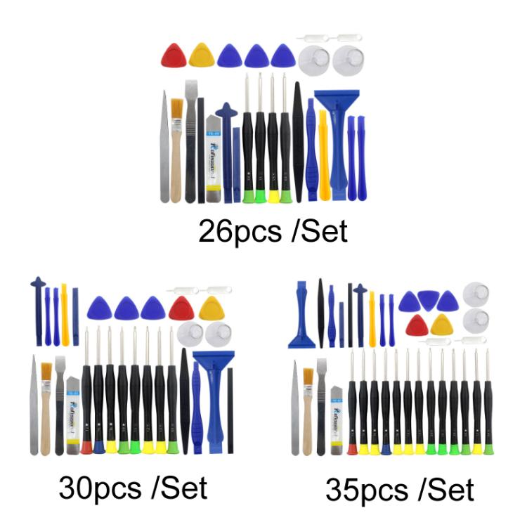 3mm Mobile Phone Disassembly Repair Tool Screwdriver Set, 26pcs /Set OPP, 30pcs /Set OPP, 35pcs /Set OPP