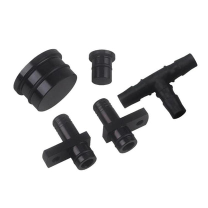 For Duramax 2004.5-10 Diesel 6.6L PCV Reroute & Resonator Kit