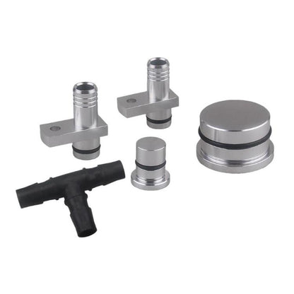 For Duramax 2004.5-10 Diesel 6.6L PCV Reroute & Resonator Kit