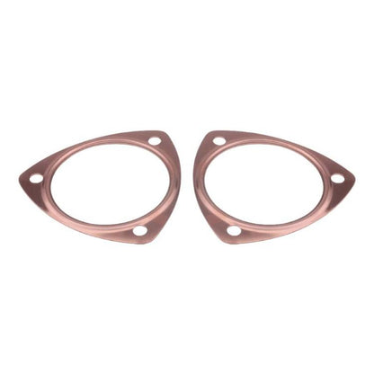 For Chevrolet SBC 302 / 305 2pcs Exhaust Manifold Gasket Copper, 2.5 inch, 3.0 inch, 3.5 inch