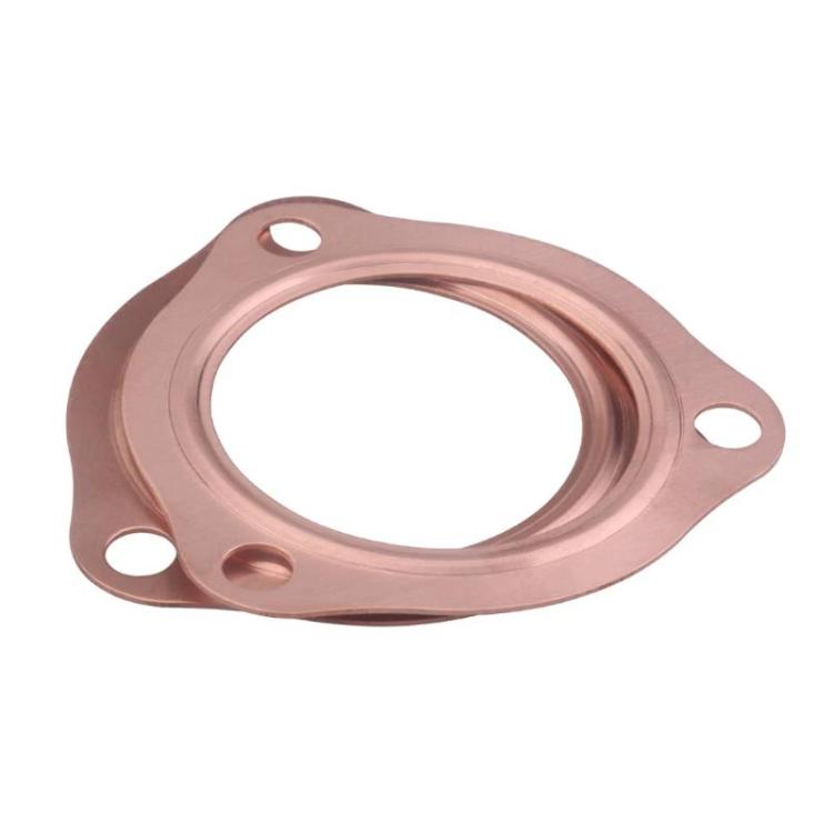 For Chevrolet SBC 302 / 305 2pcs Exhaust Manifold Gasket Copper, 2.5 inch, 3.0 inch, 3.5 inch