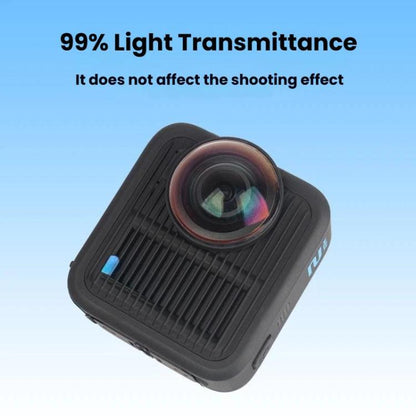 For GoPro MAX2 Optical Glass Lenses Dual Lens Protectors Anti-Fog & Scratch-Resistant Camera Lens Cap, Glass Lenses