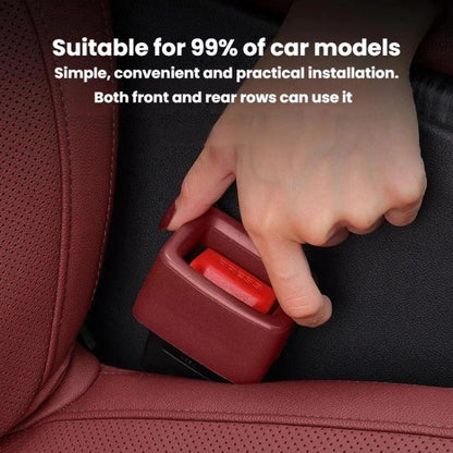 2pcs Universal Car Seat Belt Buckle Holder Seat Belt Bracket