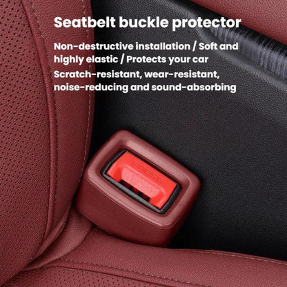 2pcs Universal Car Seat Belt Buckle Holder Seat Belt Bracket
