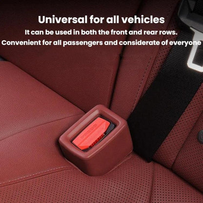 2pcs Universal Car Seat Belt Buckle Holder Seat Belt Bracket