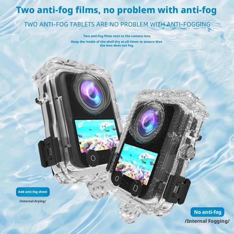 For DJI Osmo 360 Full Invisible Waterproof Case 40m Depth Diving Housing Underwater Camera Shell, Waterproof Case