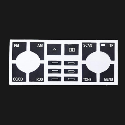 Automotive Button Crack Repair Sticker Set For Audi A4 / B6 / B7 / A6 / A2 / A3, 1, 2