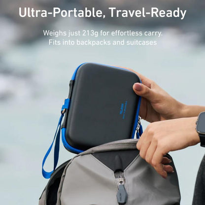 TELESIN DisAdv Medium Hard Shell Carrying Case Storage Bag for DJI Osmo Action 6 / 5 Pro / 4 / 3