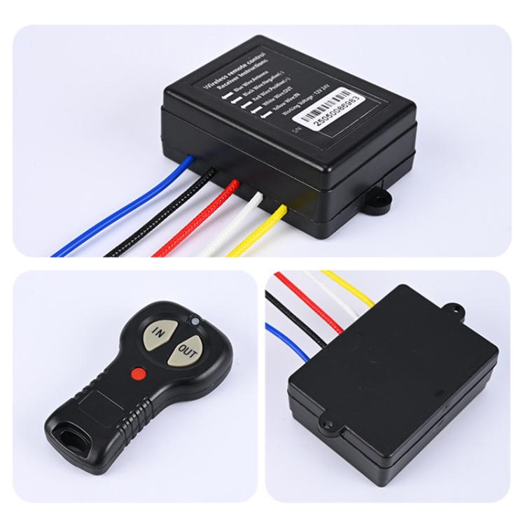 12V 24V Universal Wireless Winch Remote Control With Switch, CY-3K0