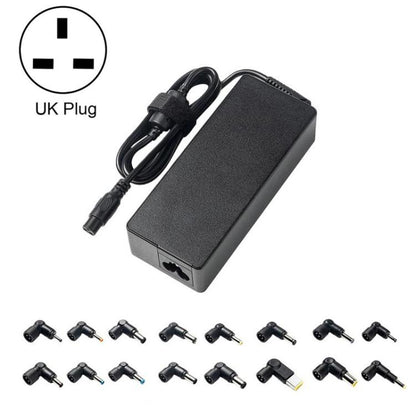 90W 19.5V 4.62A Universal Multi-Functional Laptop Power Adapter With 16 Connectors, EU Plug, UK Plug