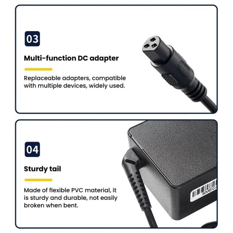 90W 19.5V 4.62A Universal Multi-Functional Laptop Power Adapter With 16 Connectors, EU Plug, UK Plug
