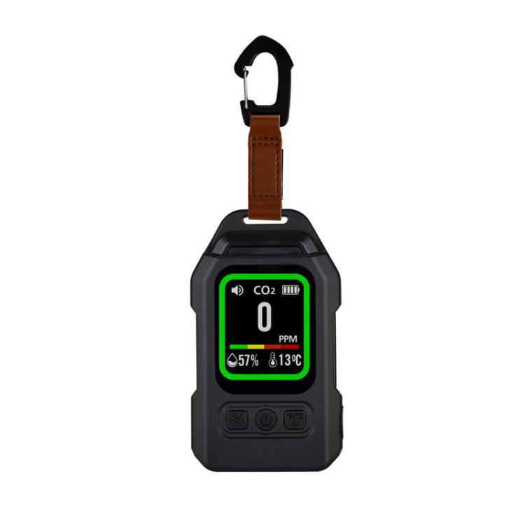SB-9617 4 In 1 CO/CO2/Temperature & Humidity Detector Magnetic With Sound-Light Alarm Lighting