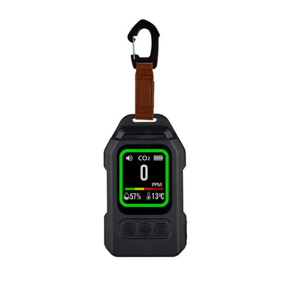 SB-9617 4 In 1 CO/CO2/Temperature & Humidity Detector Magnetic With Sound-Light Alarm Lighting