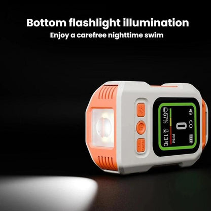 SB-9617 4 In 1 CO/CO2/Temperature & Humidity Detector Magnetic With Sound-Light Alarm Lighting